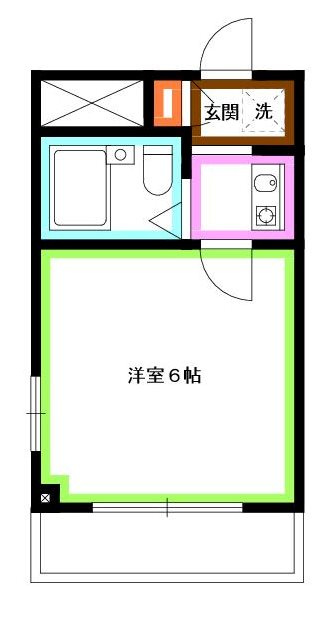 武蔵野市関前２丁目の賃貸マンションの間取り