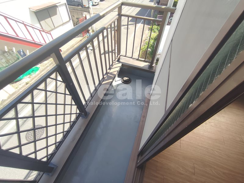 武蔵野市関前２丁目の賃貸マンションのバルコニー
