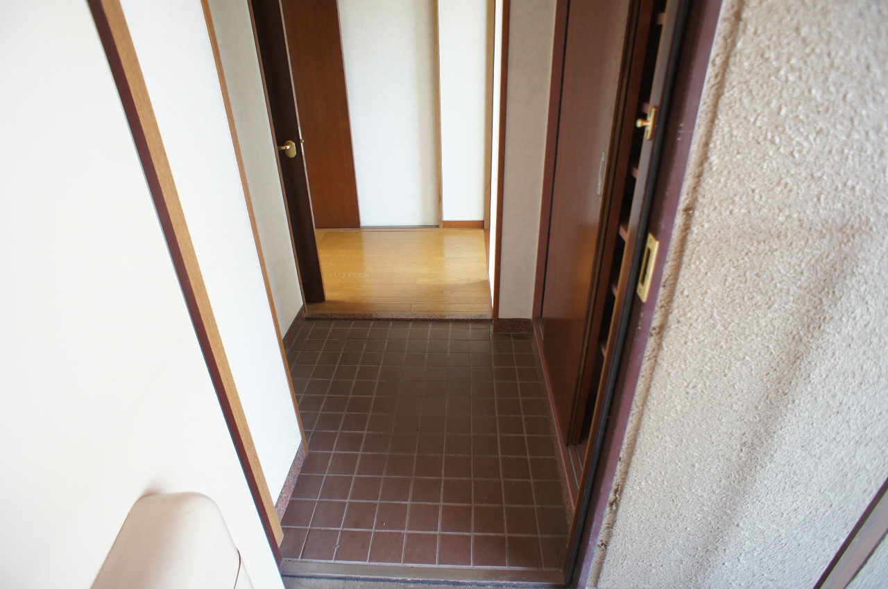 天理市田井庄町の賃貸マンションの玄関