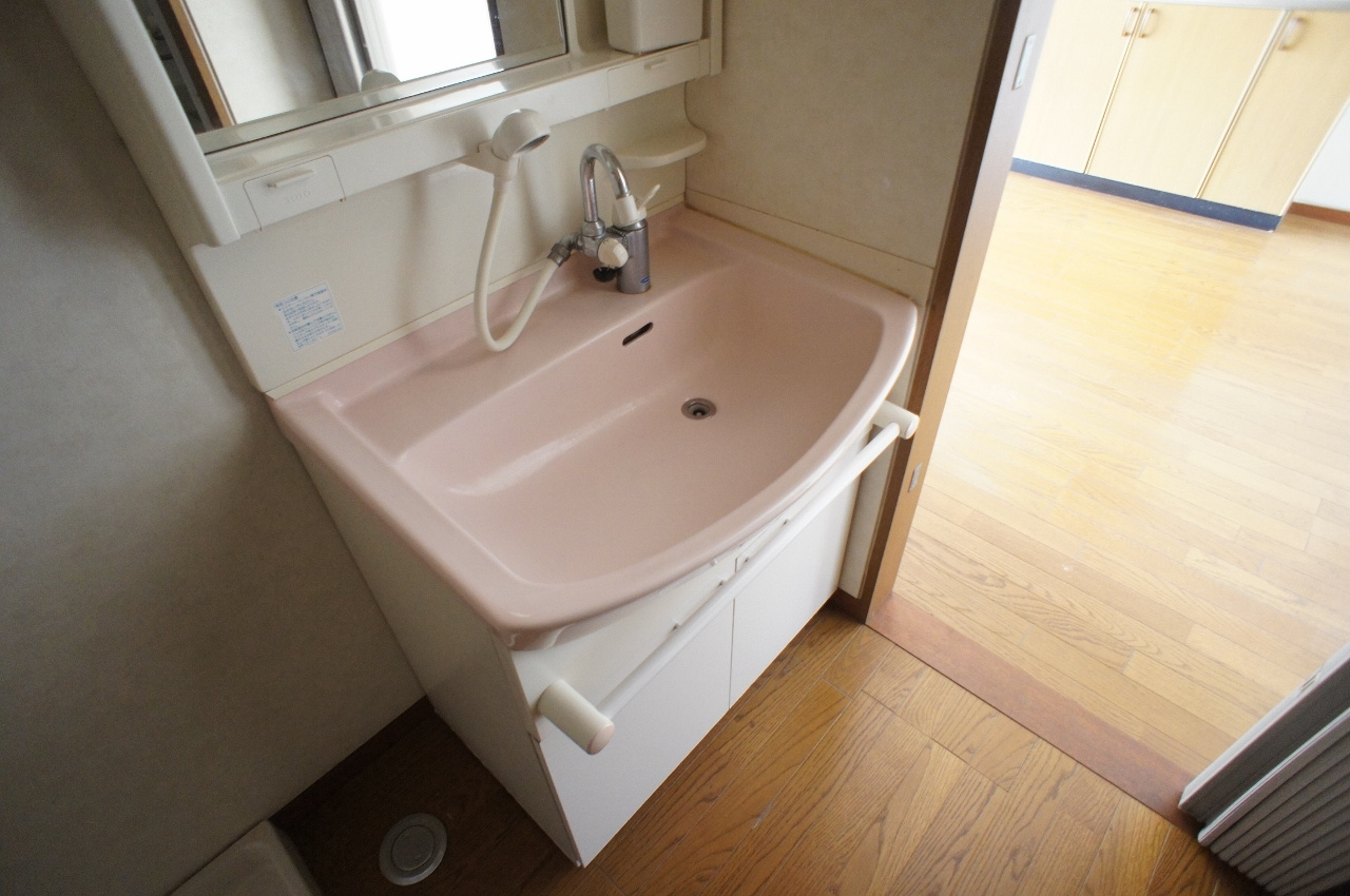 天理市田井庄町の賃貸マンションの洗面所