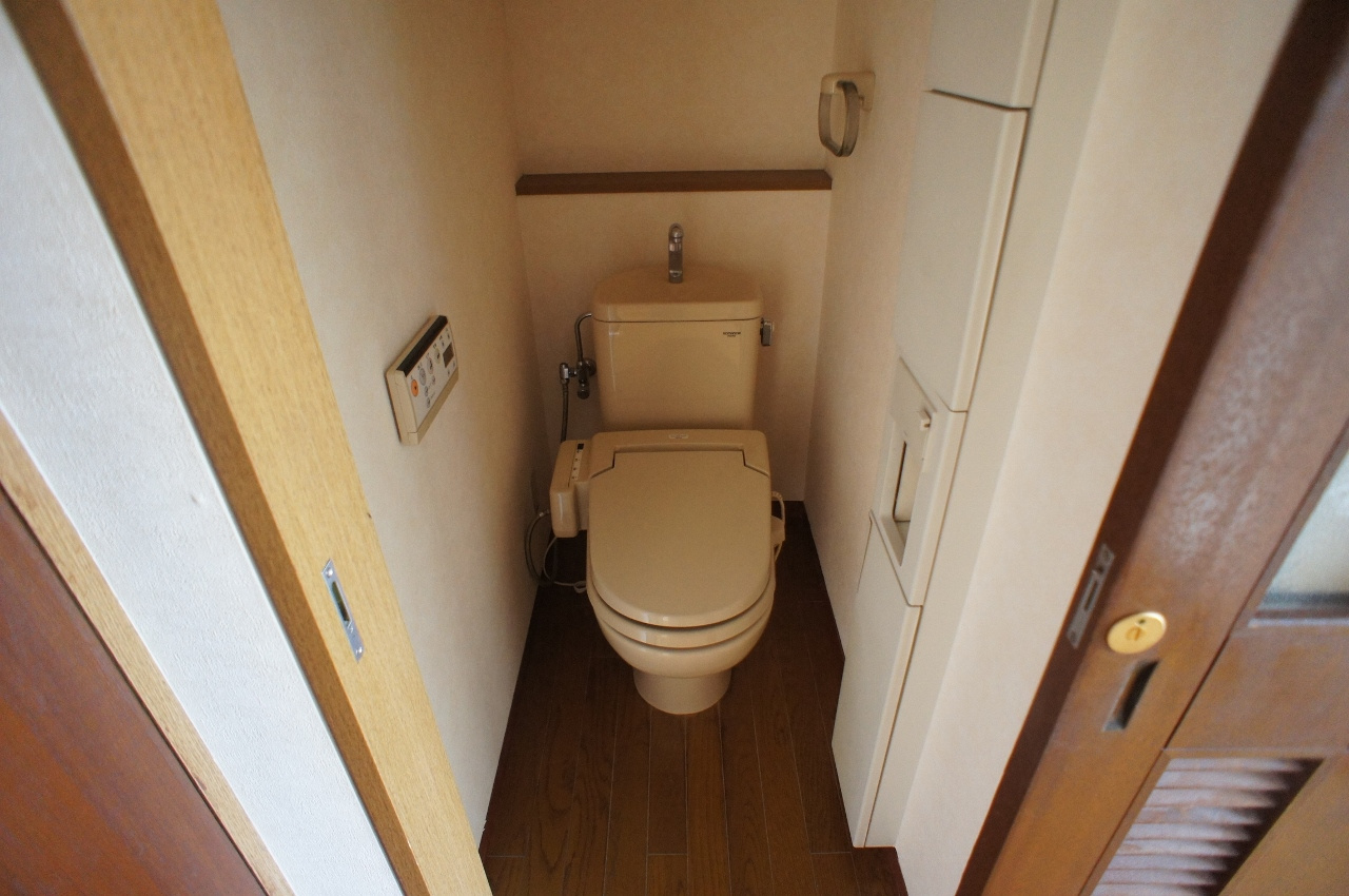 天理市田井庄町の賃貸マンションのトイレ