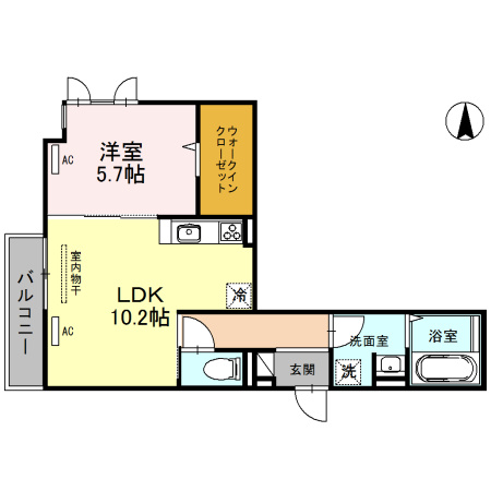 Soleil Hiroの間取り