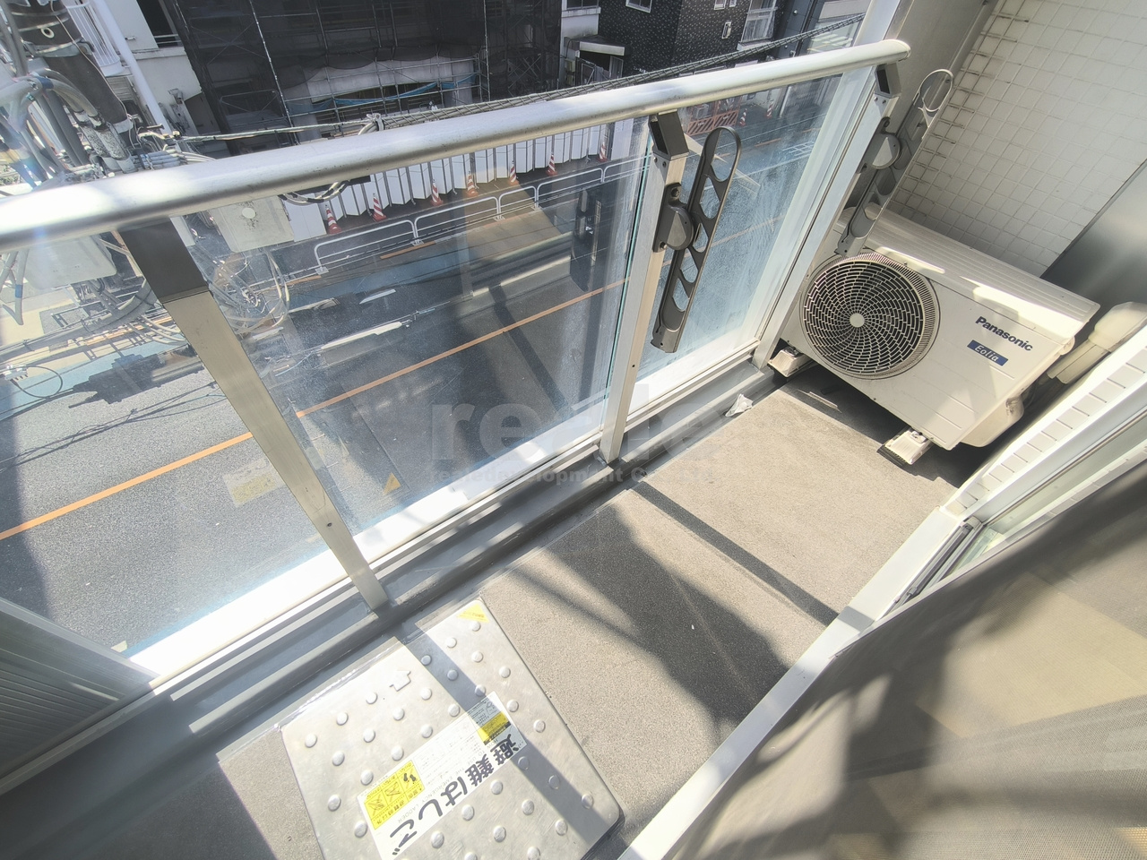 武蔵野市吉祥寺南町２丁目の賃貸マンションのバルコニー