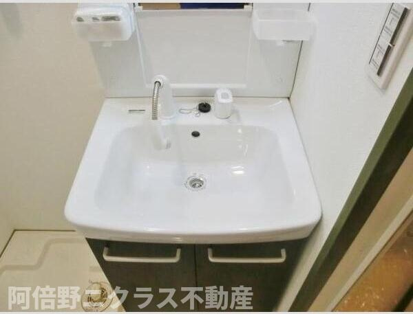 OAK彌榮 夕陽ヶ丘の洗面所|内装は別部屋の参考写真です。