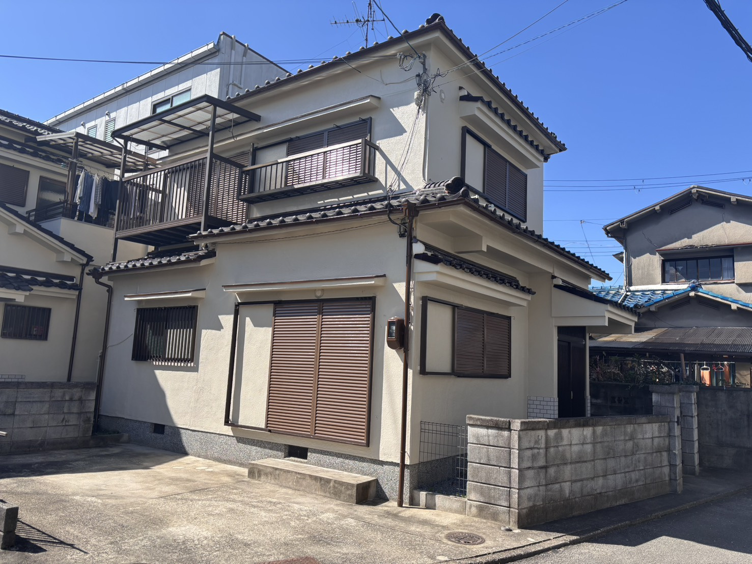 西五百住町　貸家の外観