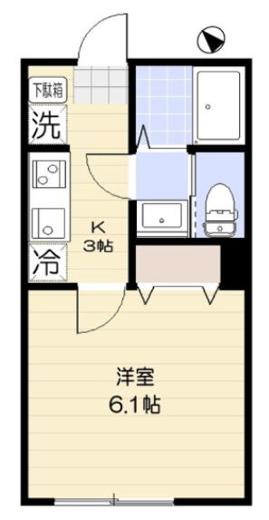 エクセラン北浦和の間取り