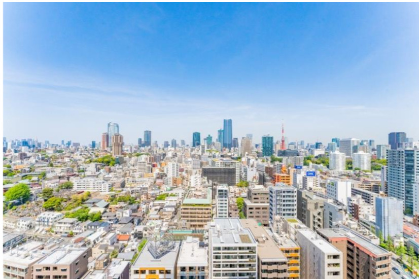 SHIROKANE the SKY E棟の展望