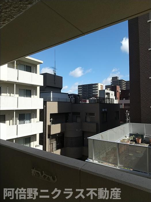 MAPLE夕陽丘のバルコニー