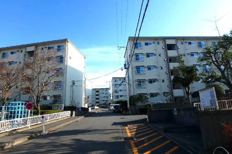 名谷8団地36号棟の外観|外観です