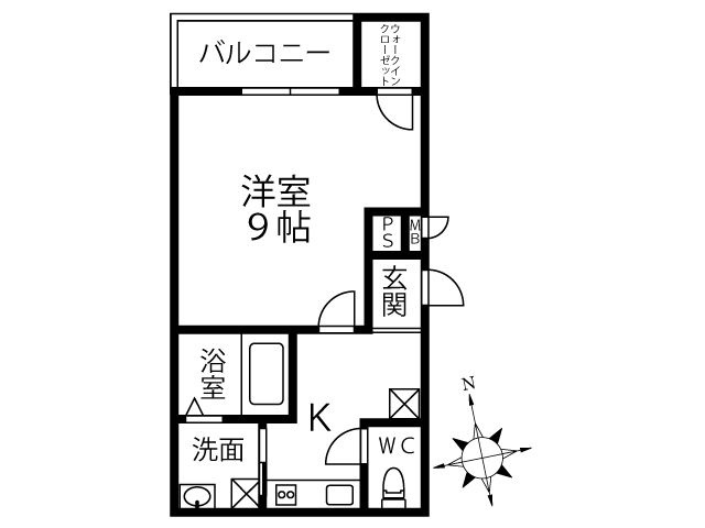 フジパレス阪南町Ⅰ番館 の間取り