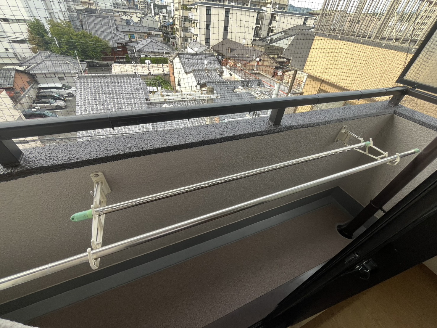 アンピール伏見桃山のバルコニー