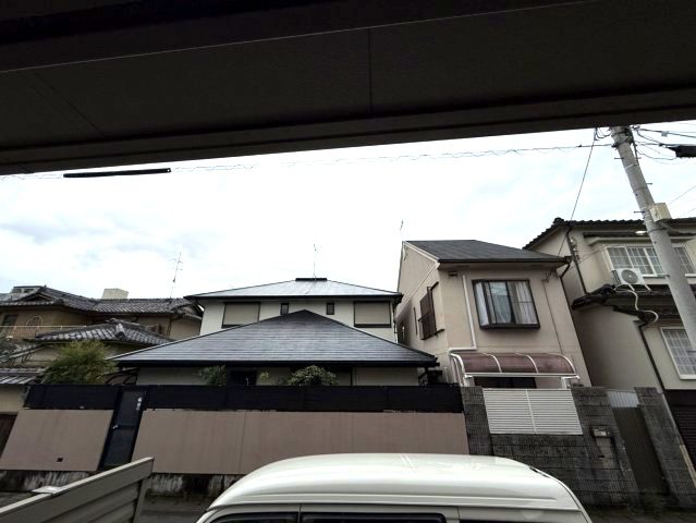 メゾンかしの木の展望|バルコニーからの景色です