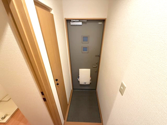 メゾンかしの木の玄関|シンプルで使いやすい玄関です