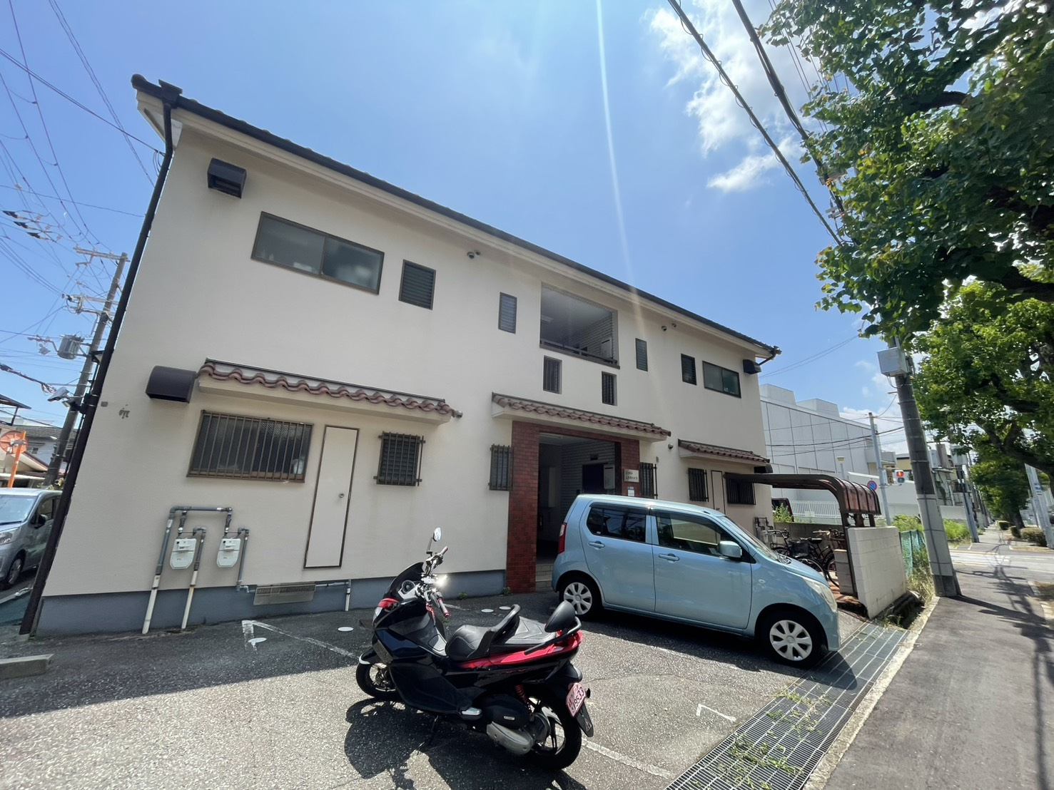 ミツモト上大市ハイツの外観