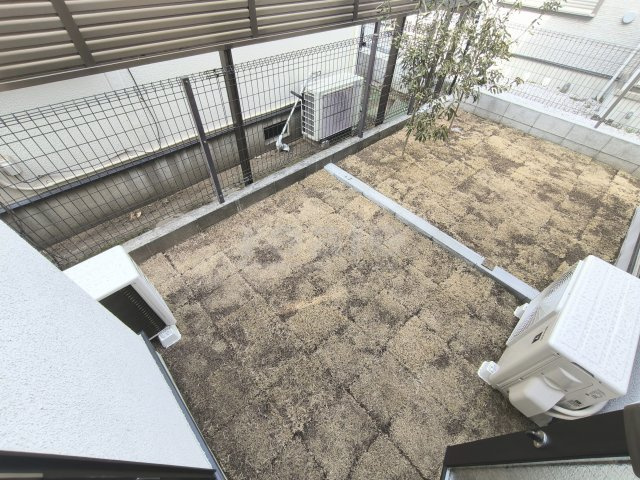 練馬区立野町のタウンの庭