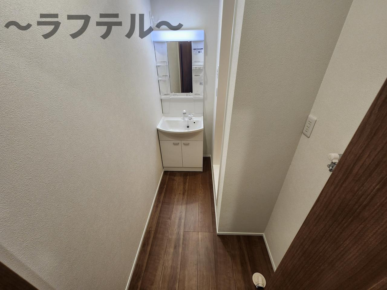 MELLAS新狭山Ⅲの洗面所