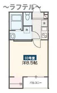 MELLAS新狭山Ⅲの間取り