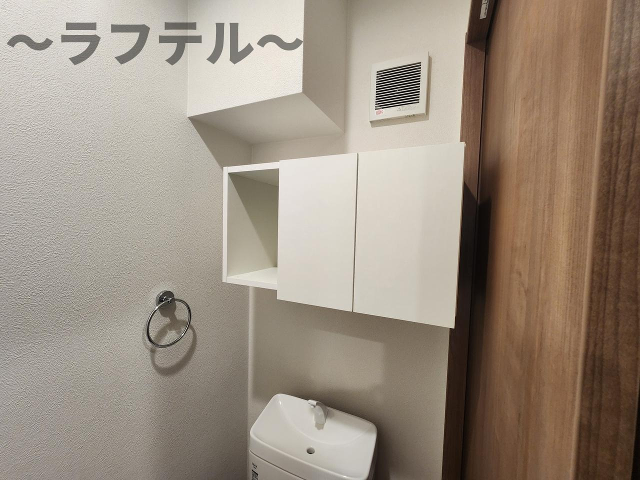 MELLAS新狭山Ⅲのトイレ