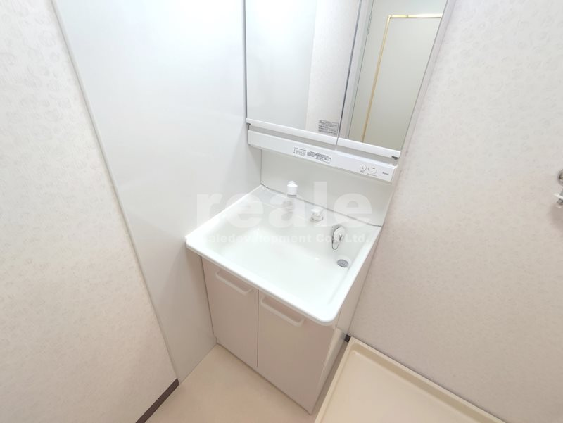 練馬区関町南３丁目の賃貸マンションの洗面所