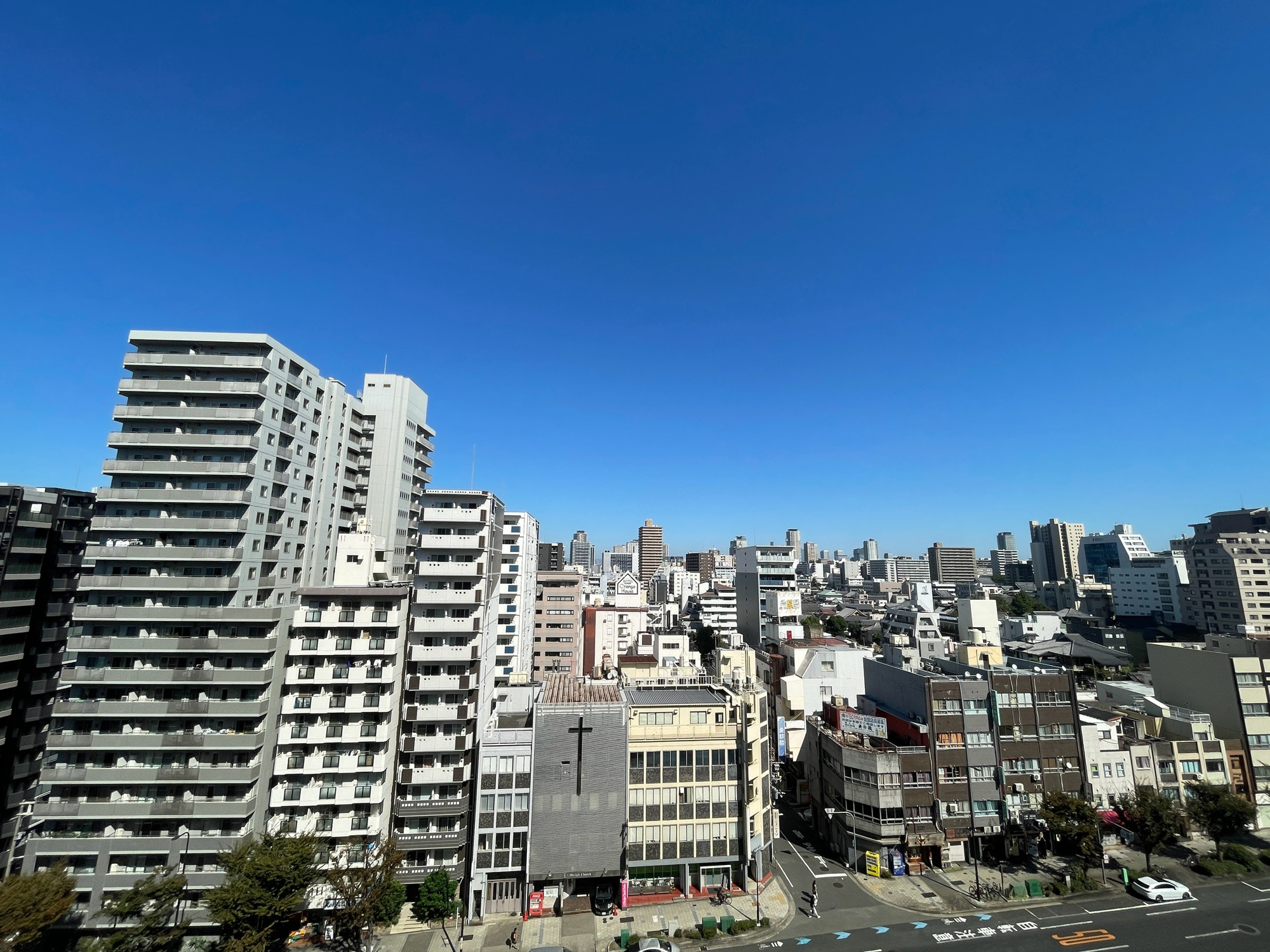 朝日プラザ高津Ⅱの展望