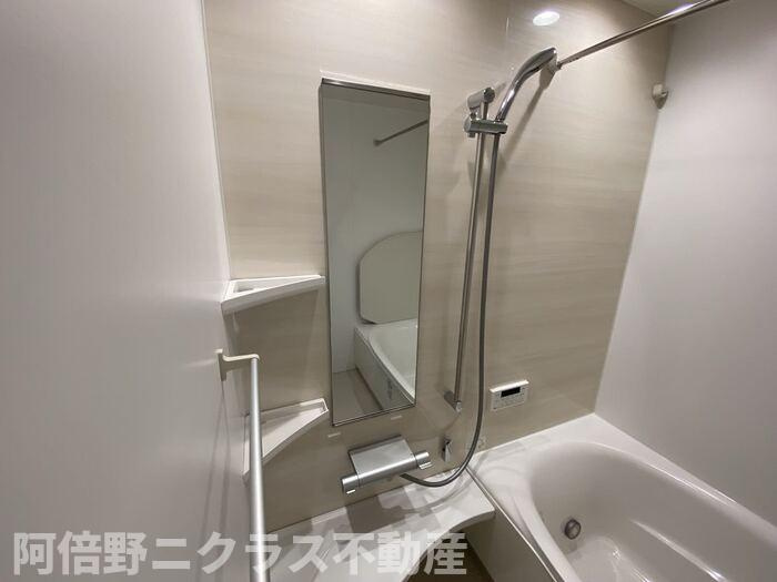 La Suite上町台の浴室