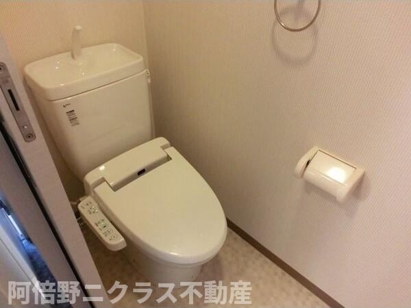 フェアリーコートあびこのトイレ|内装は同建物の参考写真です。