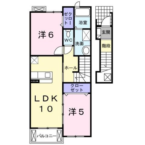 フラワーパークの間取り