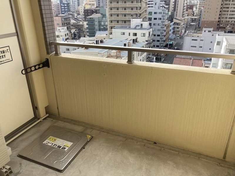 コンチネンタル東小橋のバルコニー