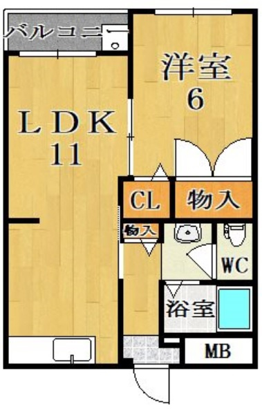 サンハイツ新大宮の間取り