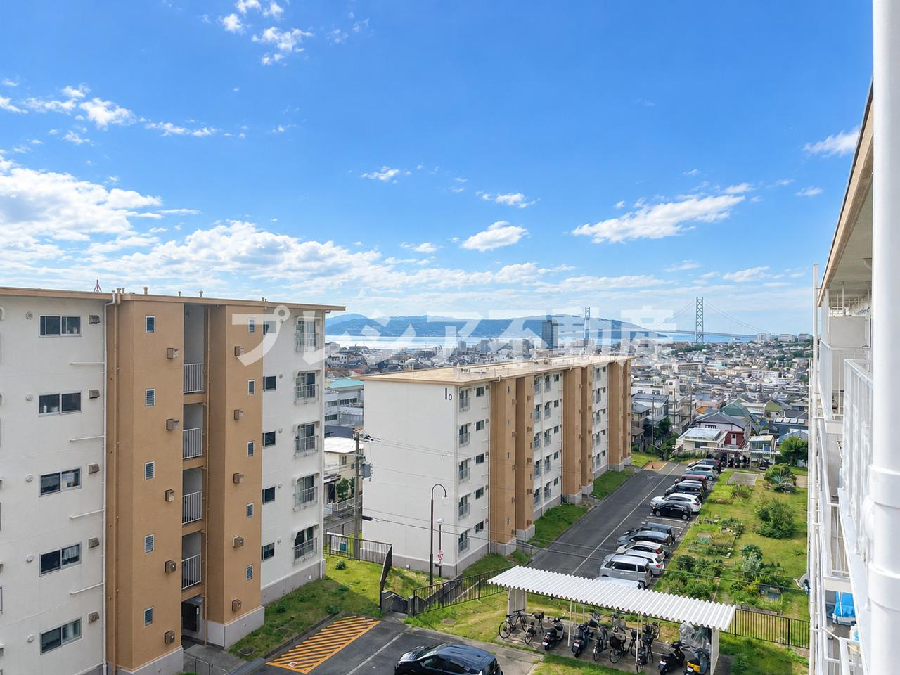 青山台住宅60号棟の展望