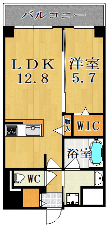 アートスクエア新大宮の間取り