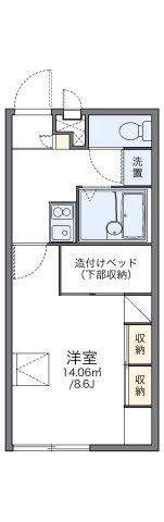 レオパレス大和の間取り