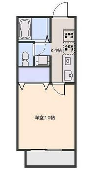 シャロームKの間取り