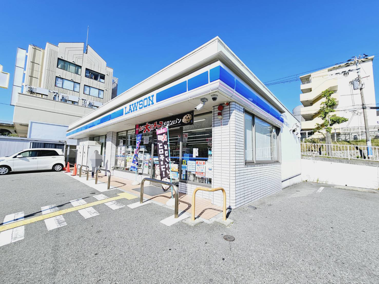 ニューライフ白川台　B棟の周辺|ローソン須磨白川ランプ店
