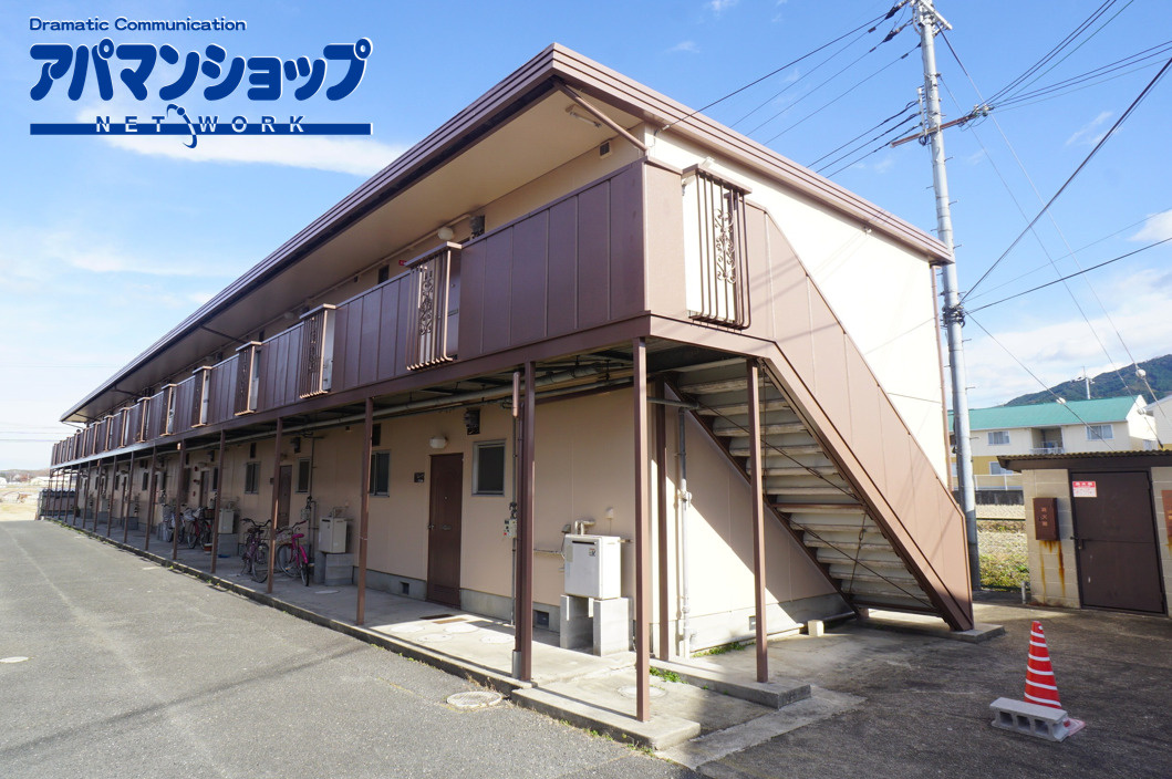 乙木ハイツＡ棟の外観