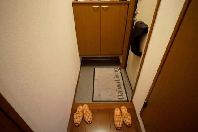 ルミエール南生駒Ⅲの玄関