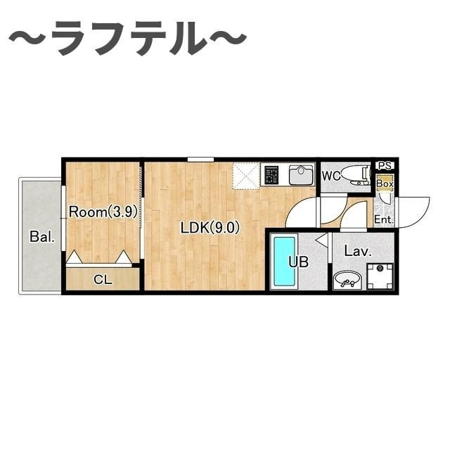 ジーメゾン狭山入間川レストの間取り
