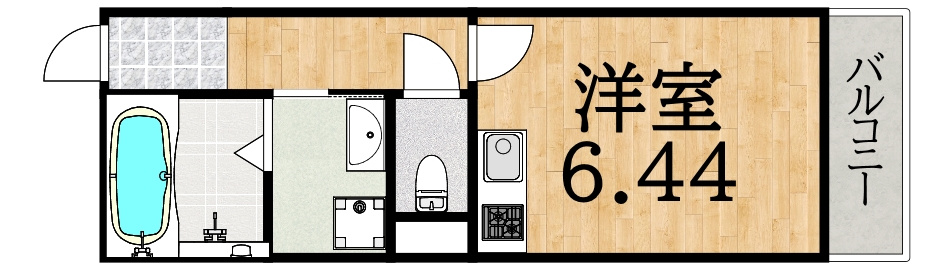 スクエアメゾン坊城の間取り