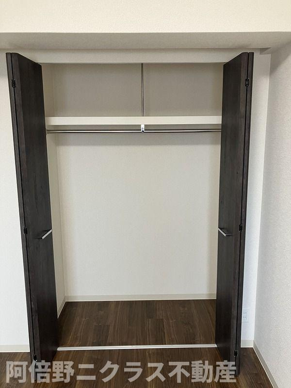 ベルンガーデン上本町 の収納|たっぷりとした収納スペースです