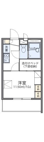 レオパレスグリシーナの間取り