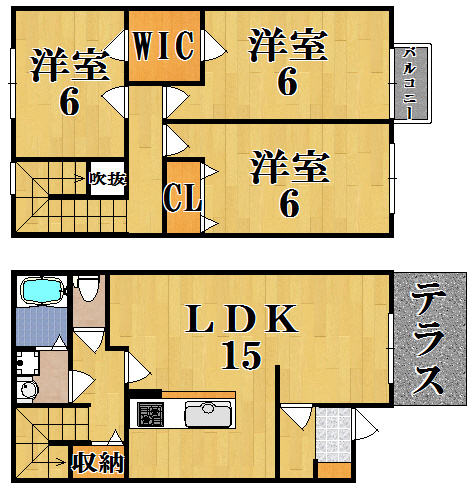 ＥＳＴ３０（エスト３０）の間取り