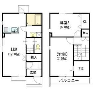 フォレストメゾン帝塚山の間取り