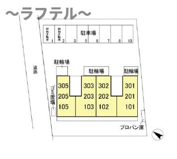 カーサリリオの区画図