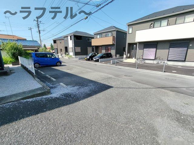 グリーンハイツの駐車場