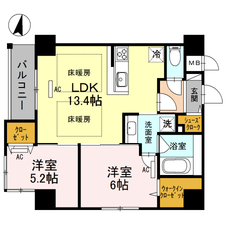 S.D-roomの間取り