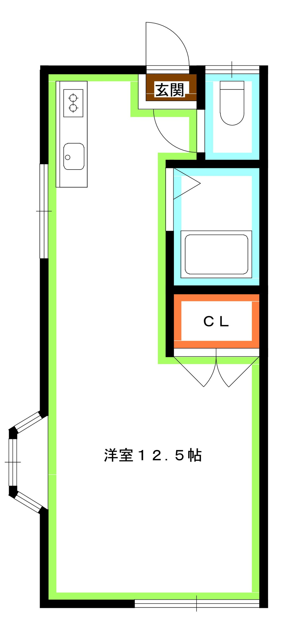 武蔵野市吉祥寺本町３丁目のアパートの間取り