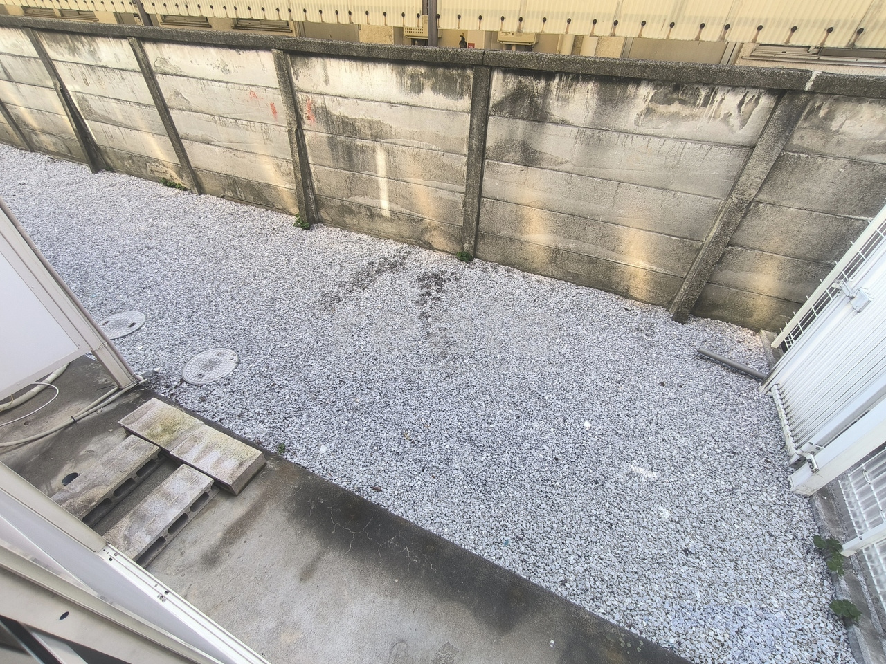 武蔵野市吉祥寺本町３丁目のアパートの庭