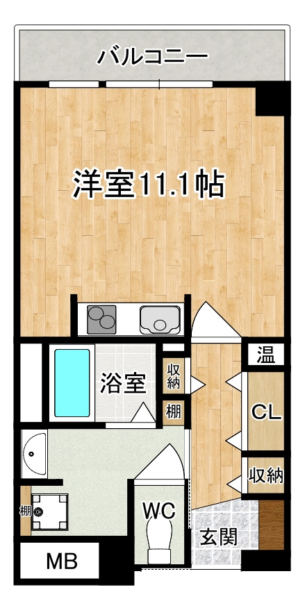 ベルアンジュの間取り