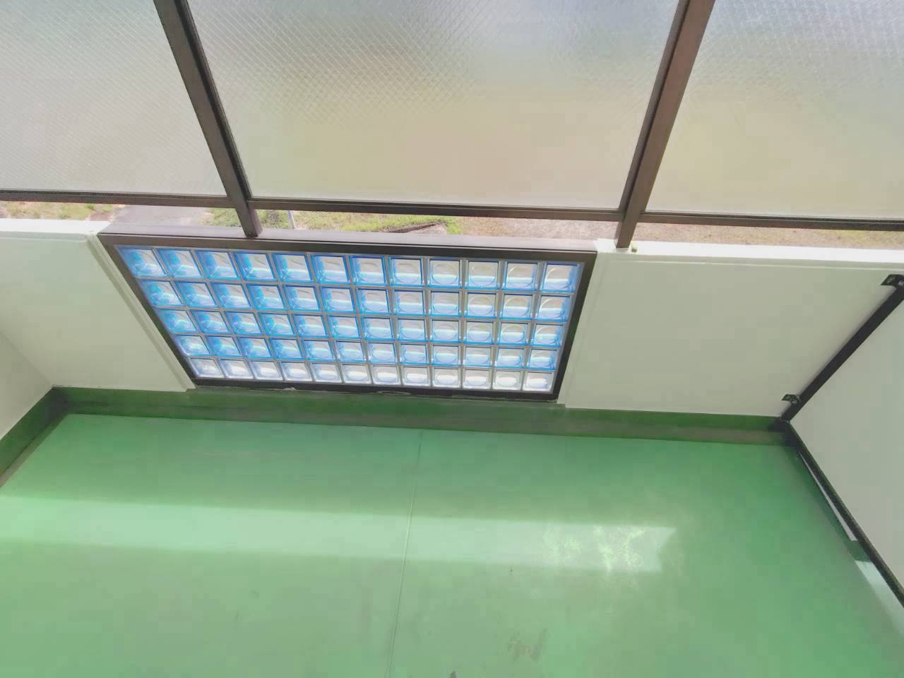 片岡台マンションのバルコニー