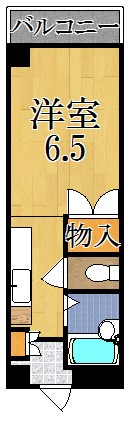 ファミール西大寺の間取り